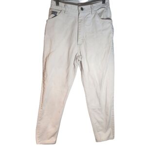 Rare Vintage Wrangler Sz‎ 27-28 Whitr High Waisted Jeans